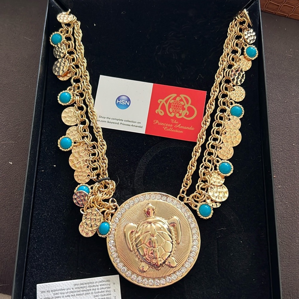 Princess Amanda Statement Necklace - image 1